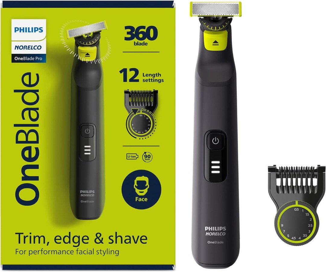 Philips Norelco OneBlade 360 Pro Hybrid Electric Trimmer QP6531/70