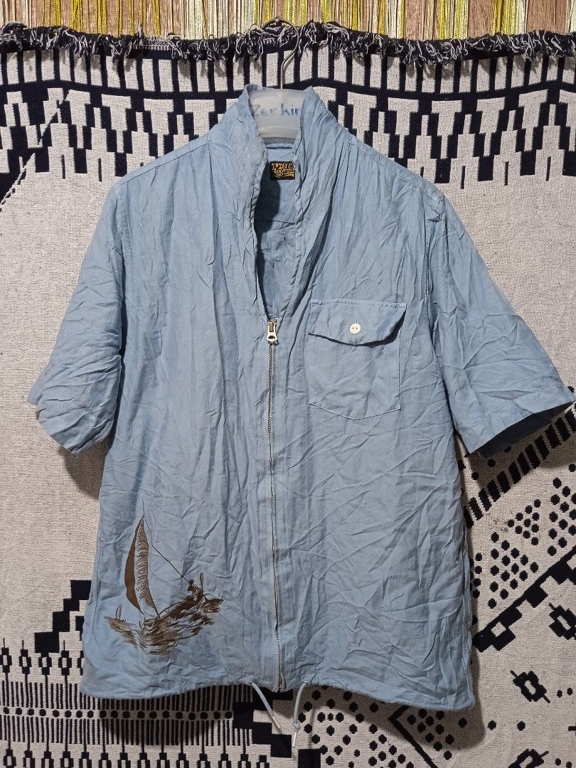PIG & ROOSTER】PANIOLO RAYON SHIRT-