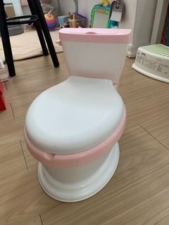 Pink and White Potty