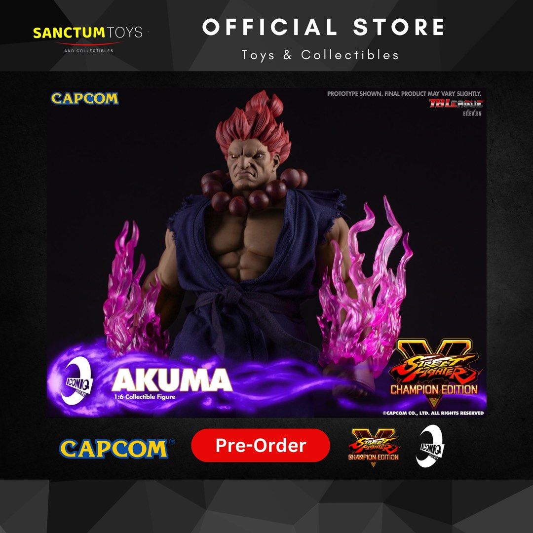 Iconiq Studios Street Fighter V Iconiq Gaming Series Akuma 1/6