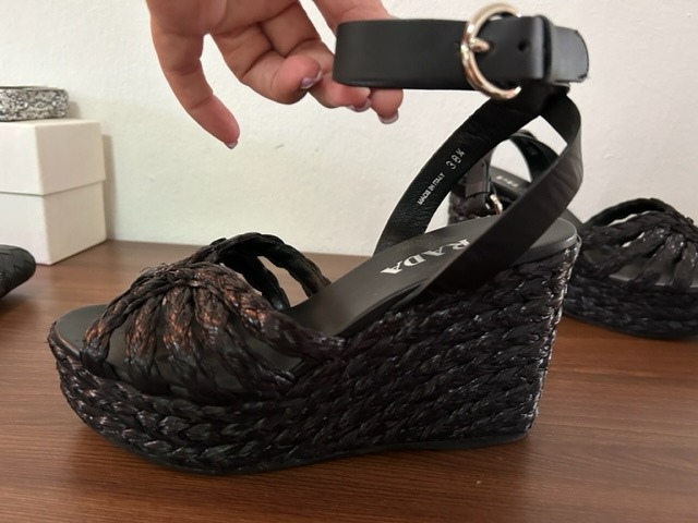 Wedges prada hotsell