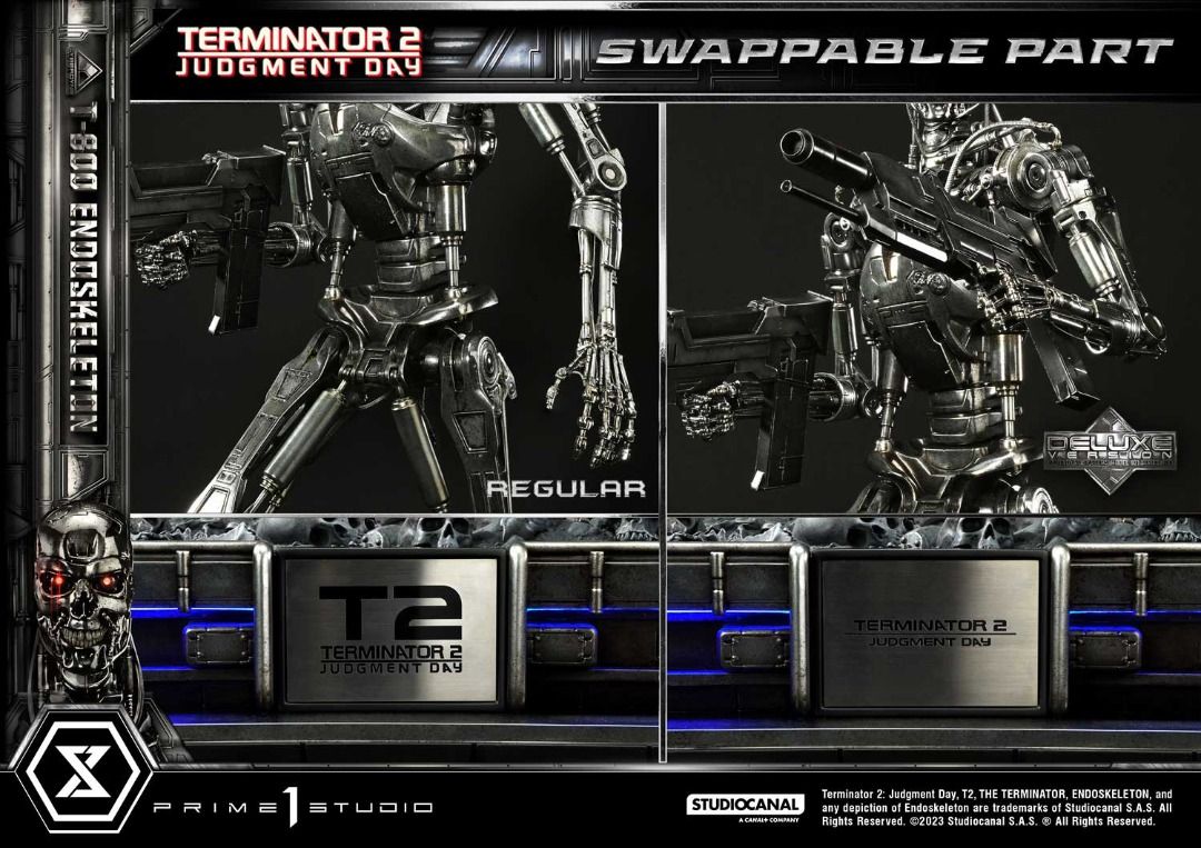 Museum Masterline Terminator 2: Judgment Day T-800 Endoskeleton
