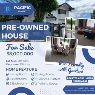 Pre-Owned House for Rental Business in BF Homes Northwest