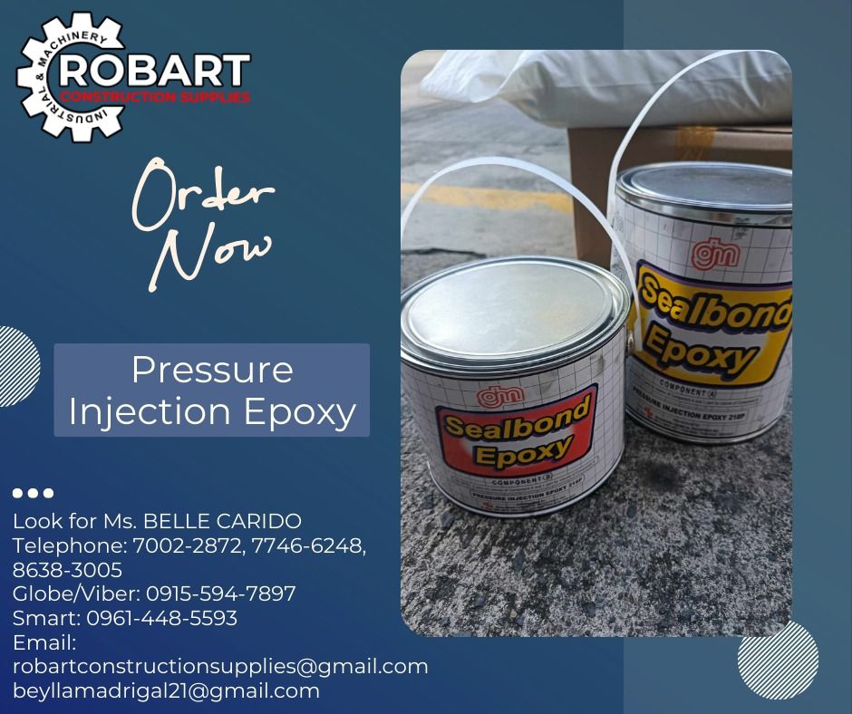Pressure Injection Epoxy, Commercial & Industrial, Construction Tools ...