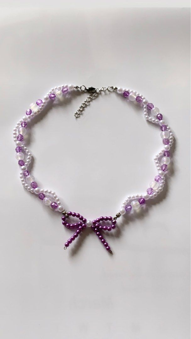 Purple new arrivals ribbon jewelry