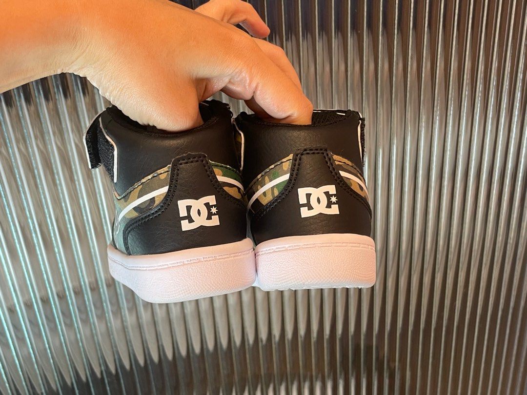 Quiksilver Roxy DC shoes kids camouflage 14CM sneakers Brand New