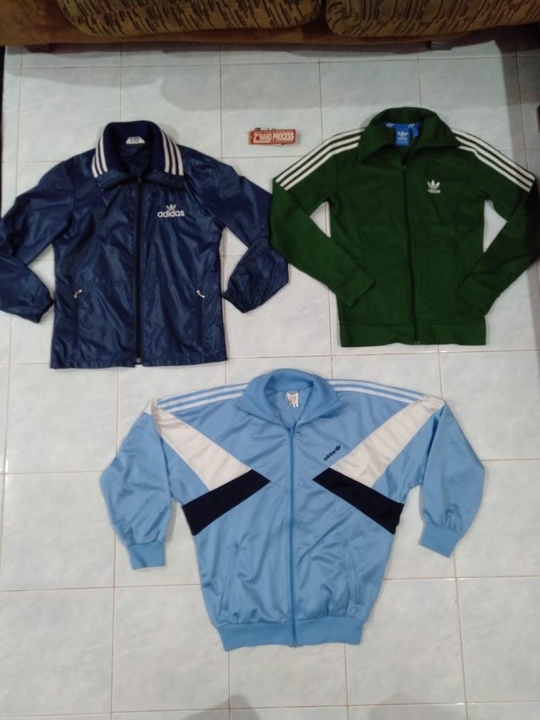 Rare Jacket ADIDAS TOPTRACK 80s -90s Combo AUTHENTIC LEGIT BY