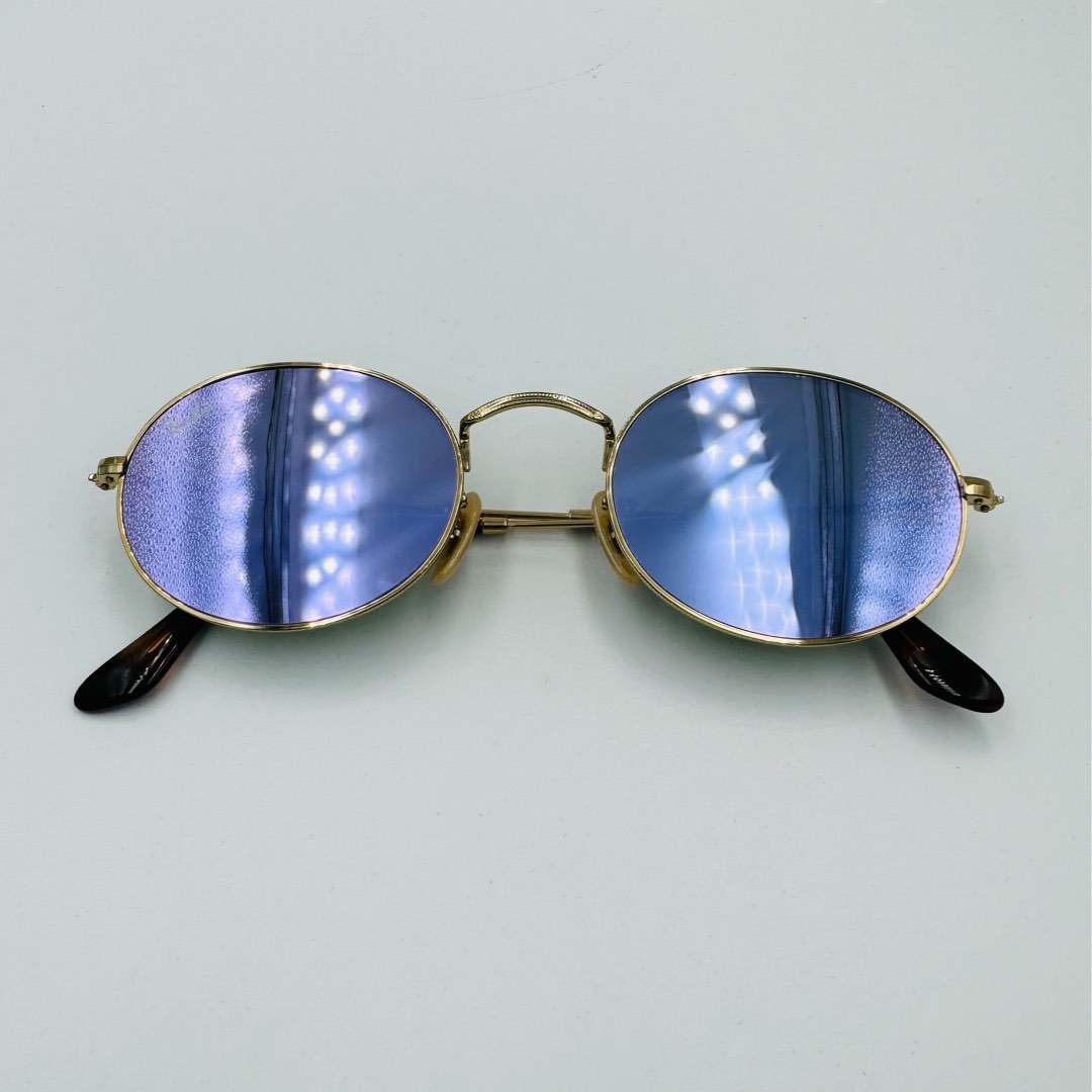 Ray ban new arrivals oval flat