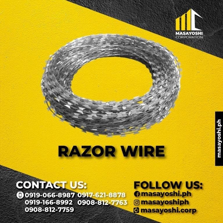 Razor Wire Concertina Wire Wire Fence Chain Link Fence Fencing