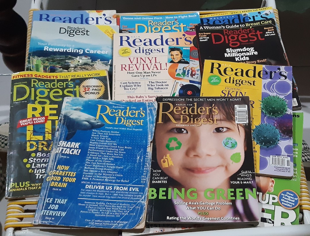 Readers Digest Hobbies And Toys Books And Magazines Magazines On Carousell