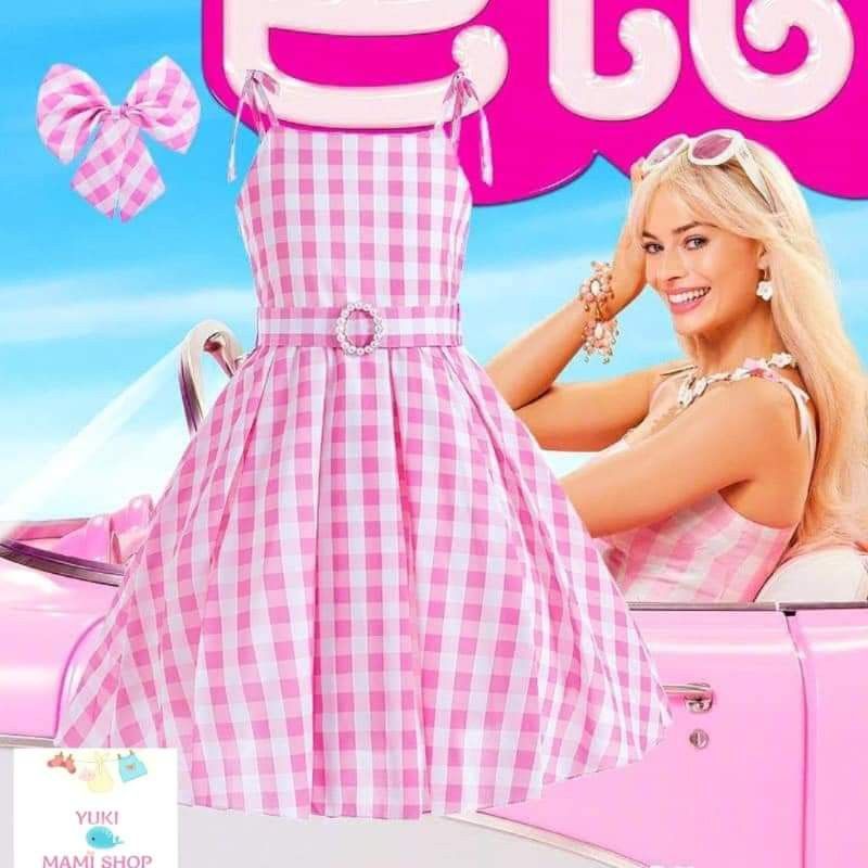 READY STOCK] Barbie Costume Princess Dress With Hairband, Babies & Kids,  Babies & Kids Fashion on Carousell