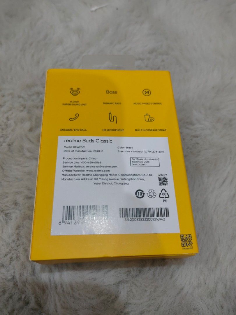 Realme Classic Earphone Jack (Category: Earphones) located in Manila. Submitted by vyouthiful.shop (Listing ID 1260445158, Image 2). Description: .