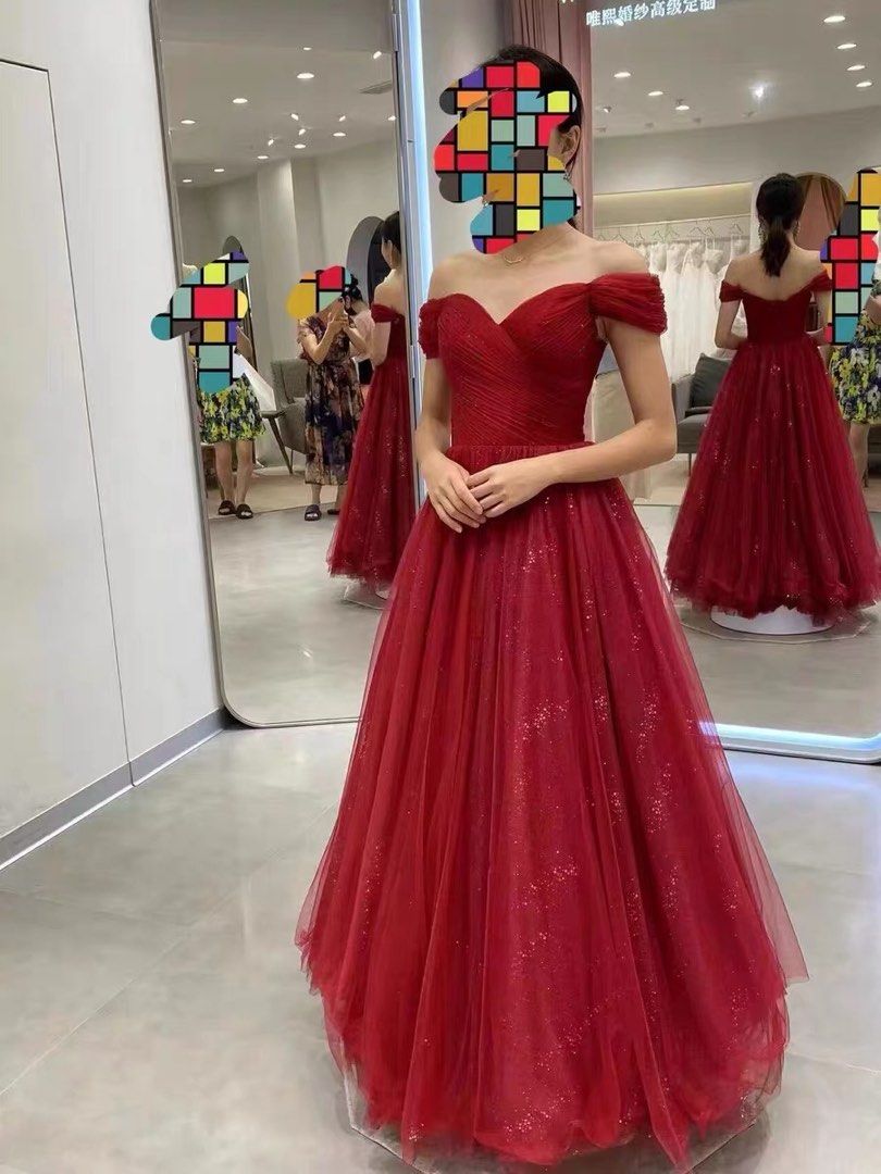 Red colour hotsell princess dress