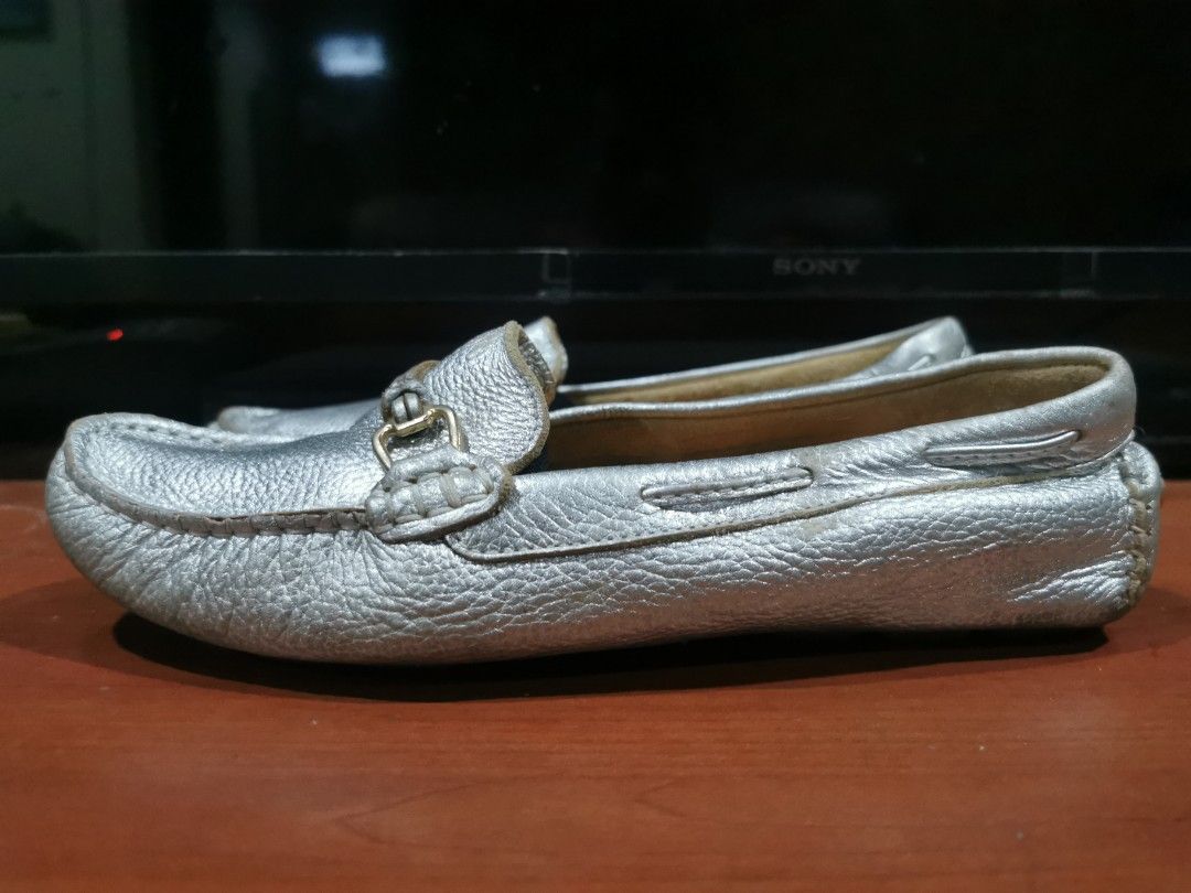 Rockport silver shoes deals