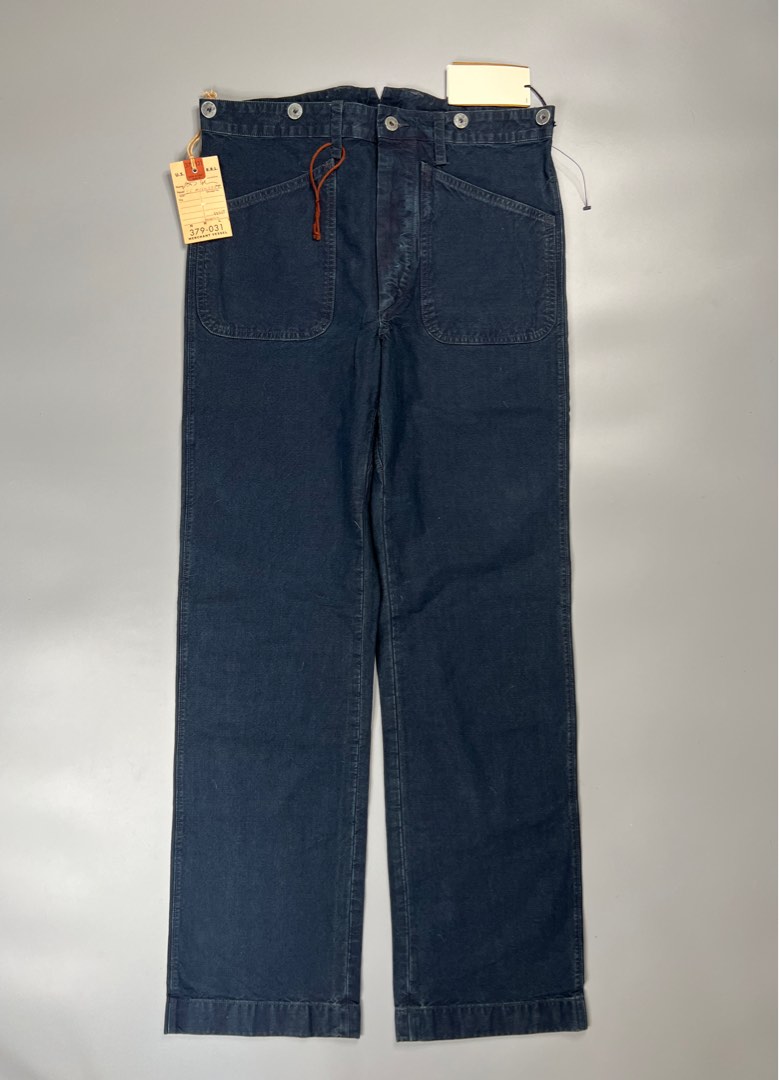 RRL Buckle Back Work Pants, Men's Fashion, Bottoms, Jeans on Carousell