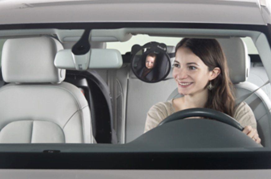 Safety 1st back carseat mirror, Babies & Kids, Baby Monitors on Carousell
