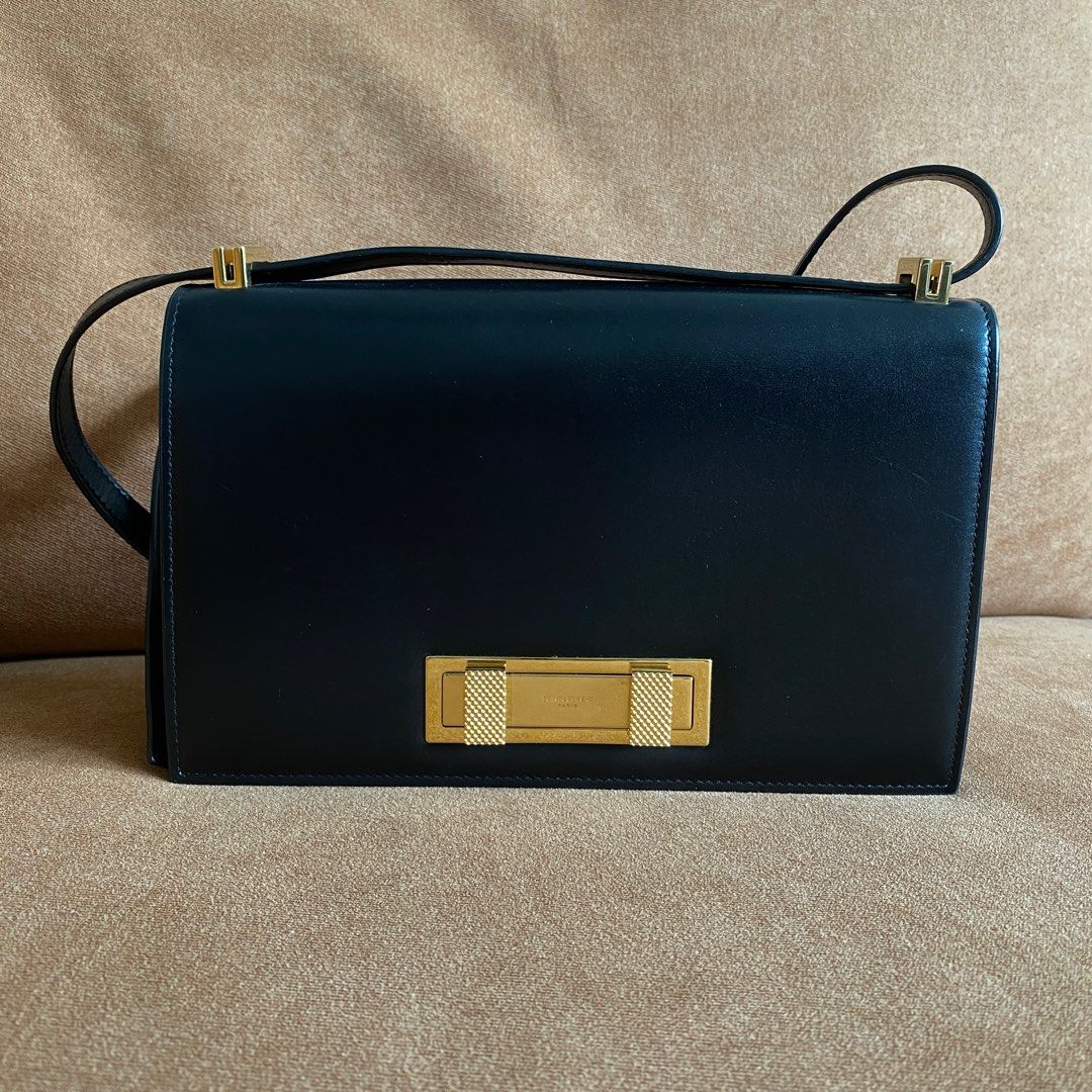 Saint laurent domino leather shoulder bag new arrivals