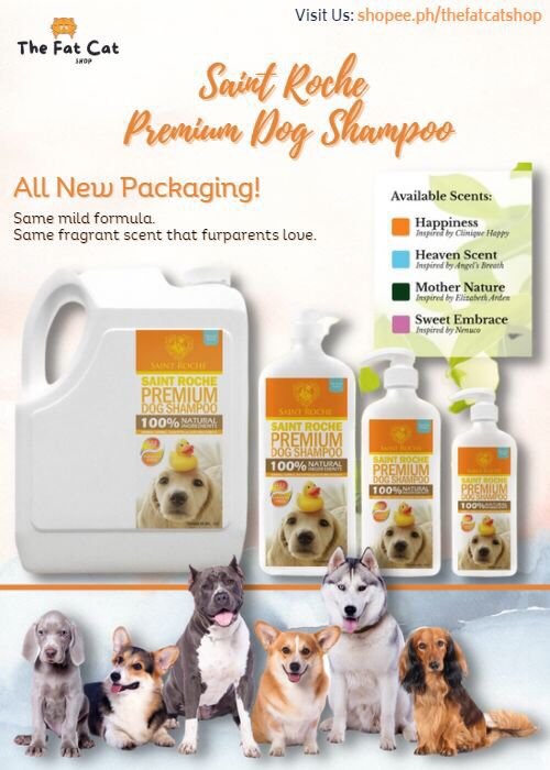 Saint Roche / Fur Magic Dog Shampoo and Dry Shampoo, Pet Supplies