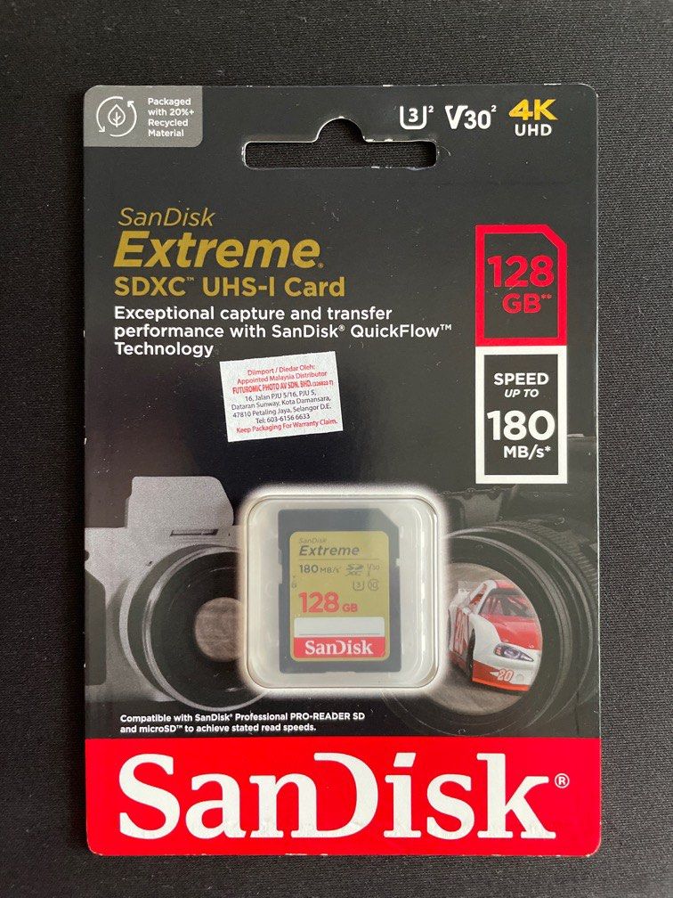 Sandisk Extreme MicroSDXC Adattatore SD 4K UHD 64GB - Foto 4