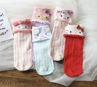 Hello Kitty socks 2 pack Color pastel pink - SINSAY - 7495C-03X