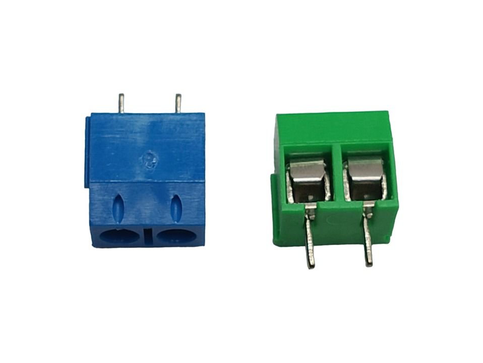 SCREW TERMINAL BLOCK CONNECTOR (1PC per ORDER), 2PIN KF301 5mm, BEST