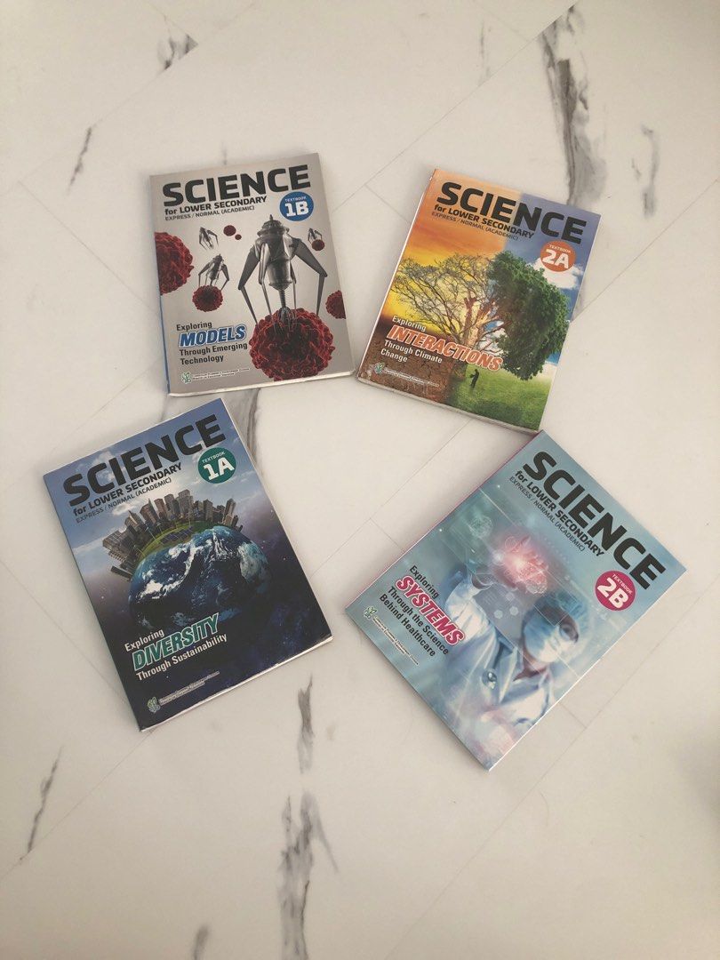 Science Library Text Books Secondary 1-2 Science Textbooks, Hobbies & Toys, Books & Magazines ...