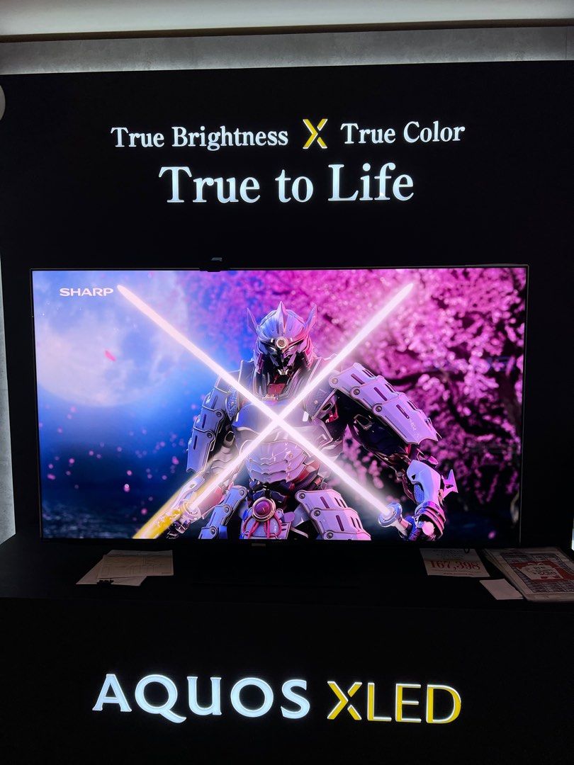 Sharp TV October Sale!!! (Category: TV) located in Manila. Submitted by almnantnr (Listing ID 1260330042, Image 3). Description: Note: For Cash Payment Only For Sale! We Have Physical Stores. Note: Cash ONLY! Or COD (charges may applied) Basic TV 2T-C32CBIM - 8,490 Easy Smart 2T-C32DFIX - 10,590 2T-C42DFIX - 14,990 Google TV 2T-C32EGIX - 12,190 2T-C42EGIX - 15,990 2T-C50EGIX - 21,490 Android TV 2T-C32DKIX - 22,990 4T-C60DKIX - 29,990 4T-C70DLIX -