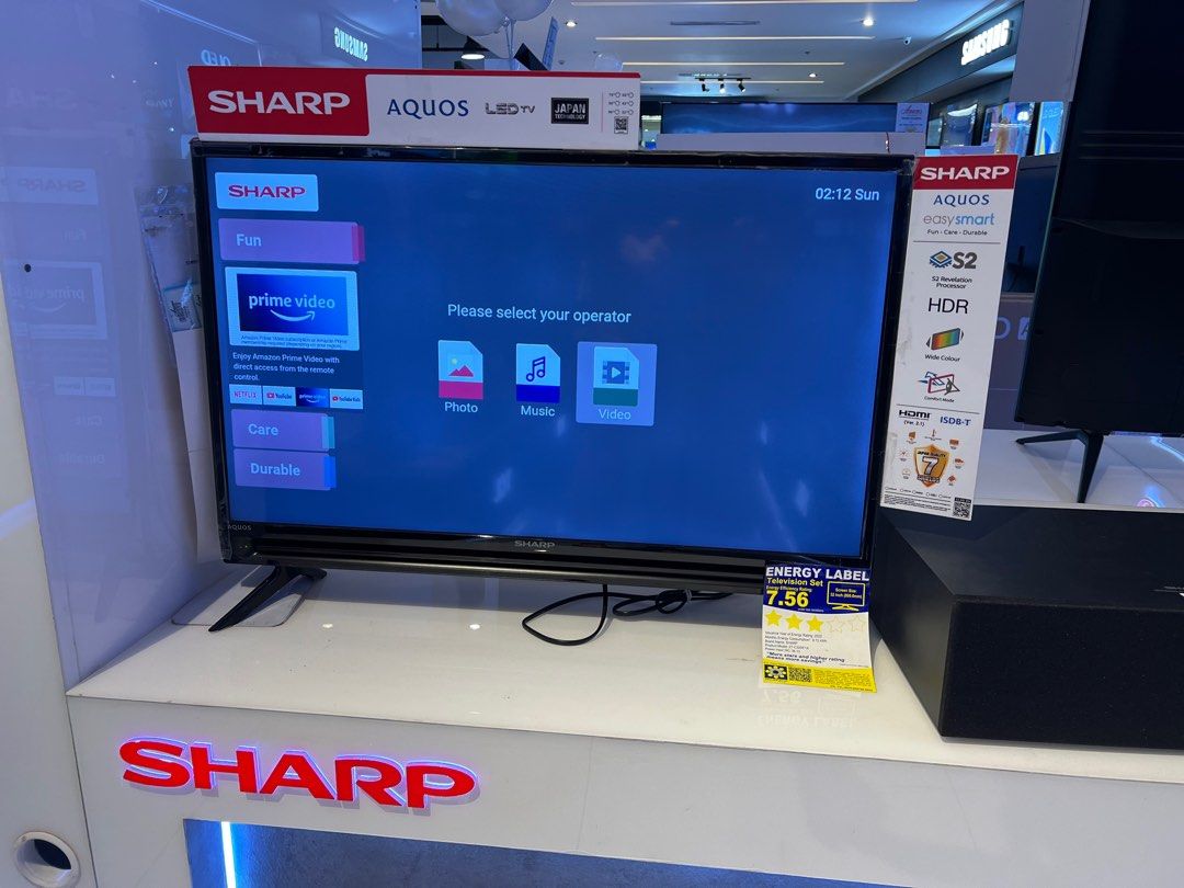 Sharp TV October Sale!!! (Category: TV) located in Manila. Submitted by almnantnr (Listing ID 1260330042, Image 2). Description: Note: For Cash Payment Only For Sale! We Have Physical Stores. Note: Cash ONLY! Or COD (charges may applied) Basic TV 2T-C32CBIM - 8,490 Easy Smart 2T-C32DFIX - 10,590 2T-C42DFIX - 14,990 Google TV 2T-C32EGIX - 12,190 2T-C42EGIX - 15,990 2T-C50EGIX - 21,490 Android TV 2T-C32DKIX - 22,990 4T-C60DKIX - 29,990 4T-C70DLIX -