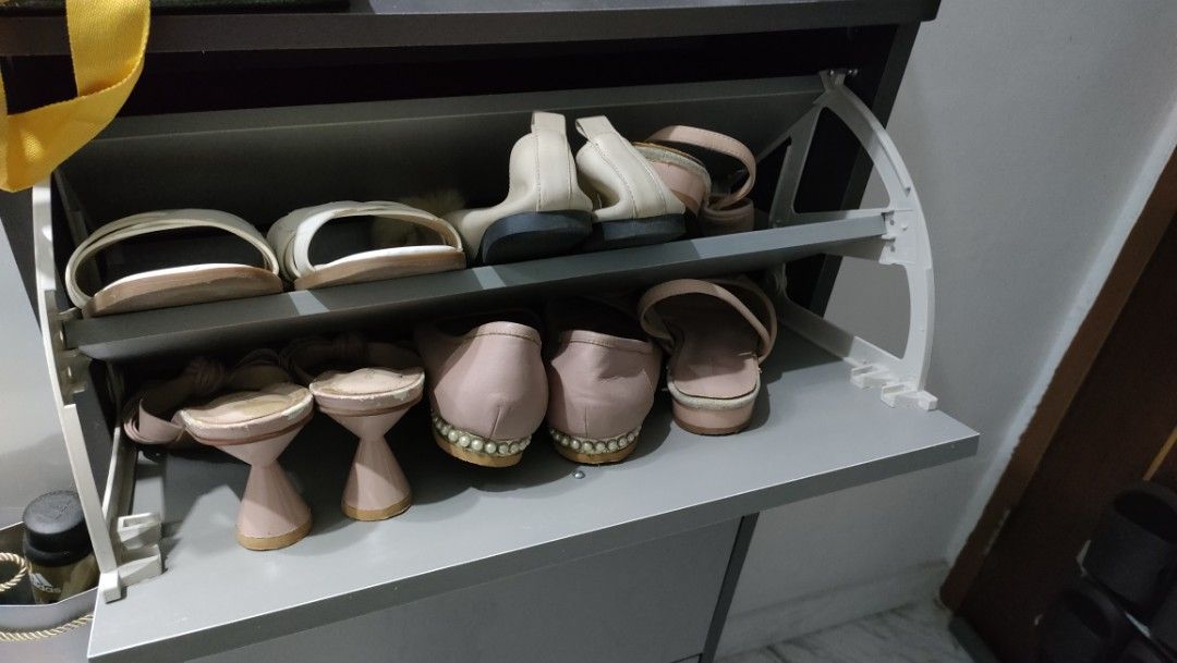Shoe Cabinet (12 pairs of Shoes), Furniture Home Living