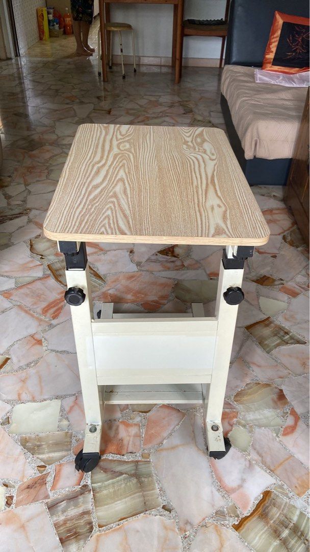 Side Table (Category: Tables & Sets) located in Singapore. Submitted by lili_phang (Listing ID 1260373259, Image 1). Description: Can use as side table for computer or meals watching TV or bed.