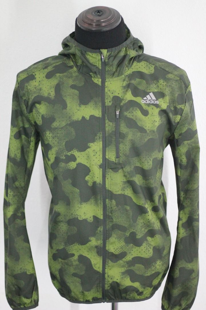 Size L Original ADIDAS Camo Running Jacket