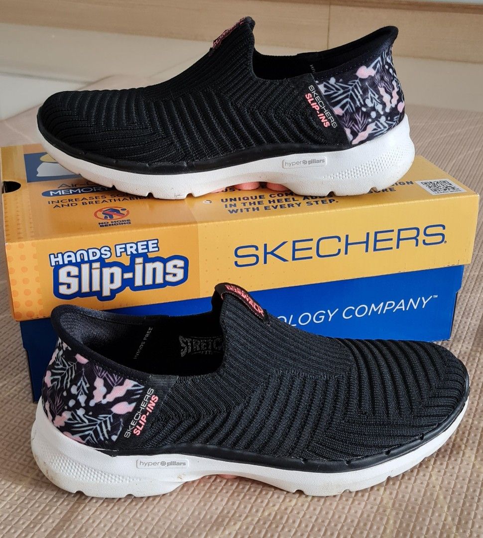Sketches hands free slip ins Women s Fashion Footwear Sneakers on Carousell