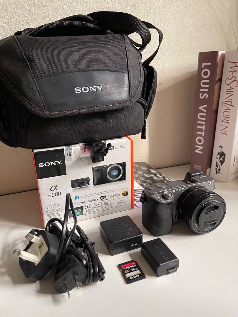 Sony a6000 + 4 lenses + tripod + Bag + more - electronics - by owner - sale  - craigslist