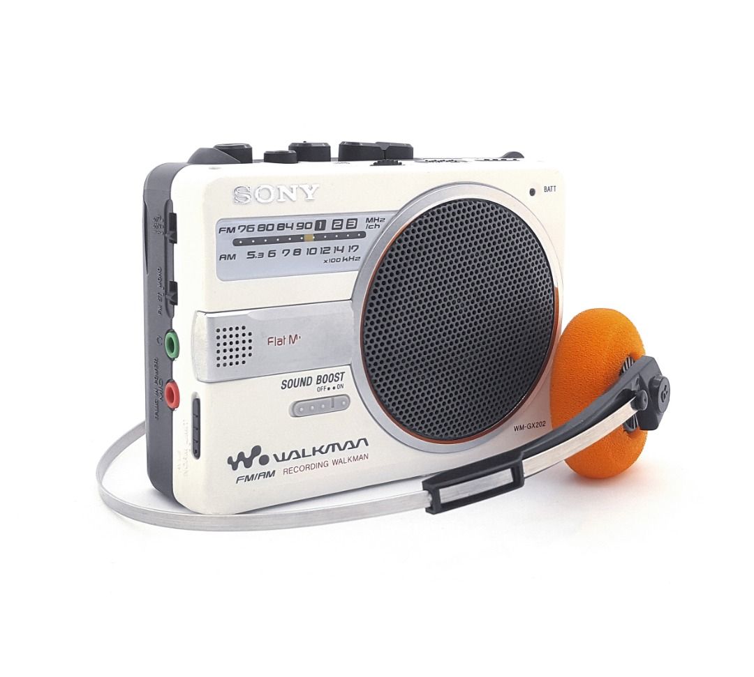 SONY WALKMAN WM-GX202 FM AM - ポータブルプレーヤー