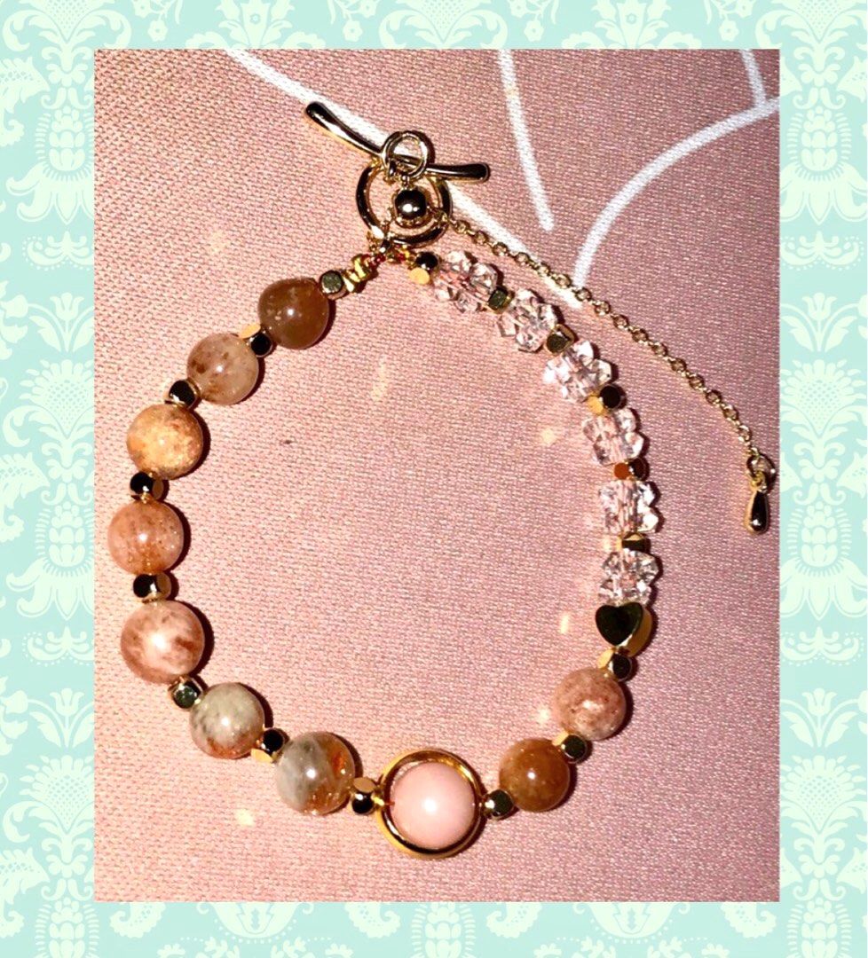 Gold sparkly clearance bracelet