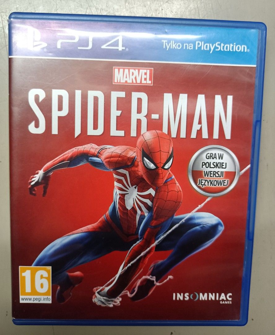 Spiderman Ps4 Disc, Video Gaming, Video Games, PlayStation on Carousell