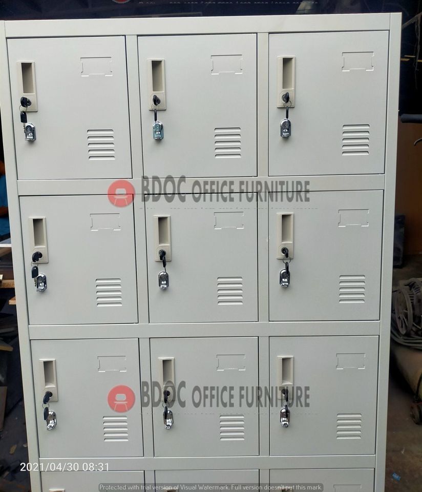 STEEL LOCKER . OFFICE PARTITION OFFICE FURNITURE, Furniture & Home ...
