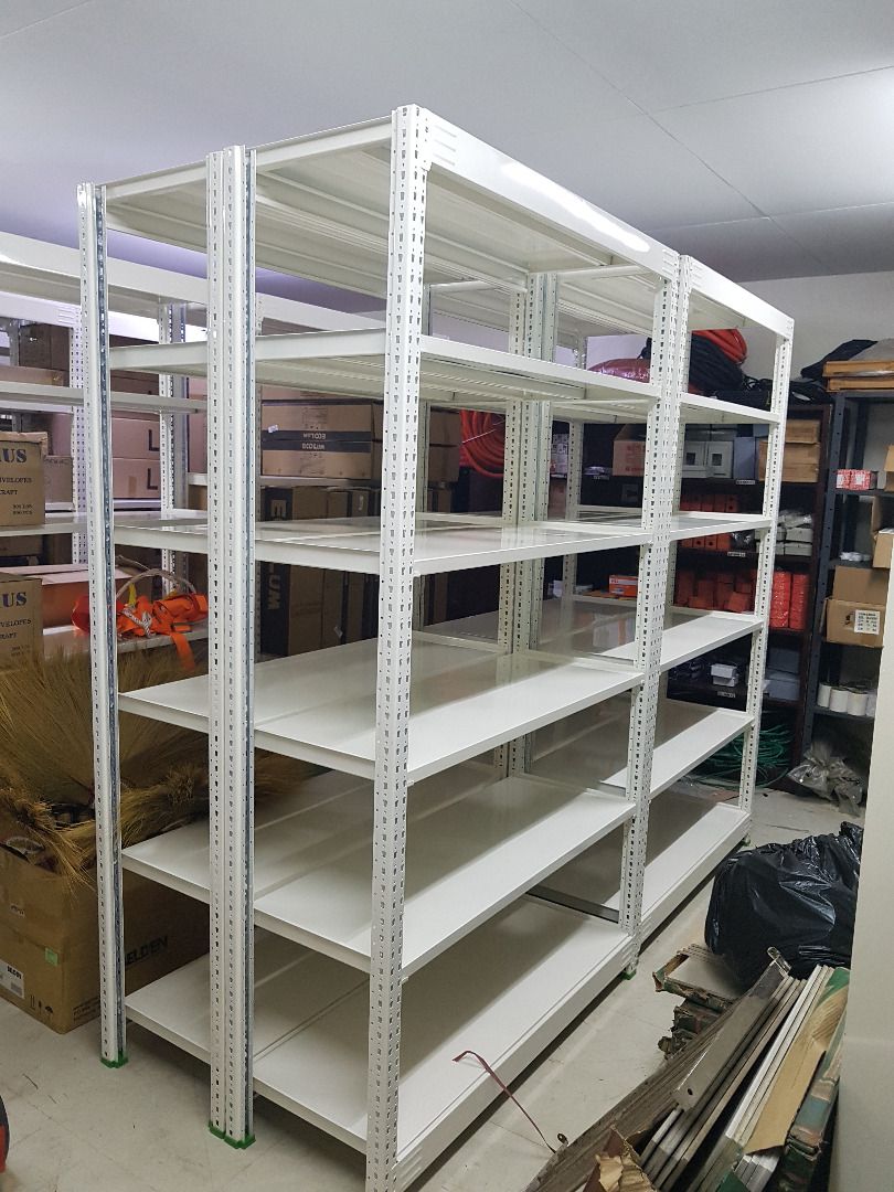 Steel rack boltless type high quality commcercial racks made in korea ...
