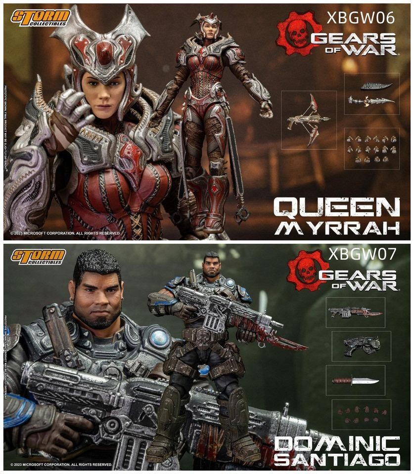 Gears of store war storm collectibles