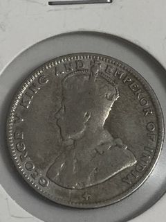 Straits Settlement king George V 20 cents