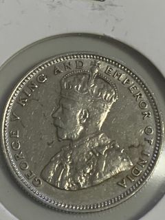 Straits Settlement king George V 20 cents (flat 3)
