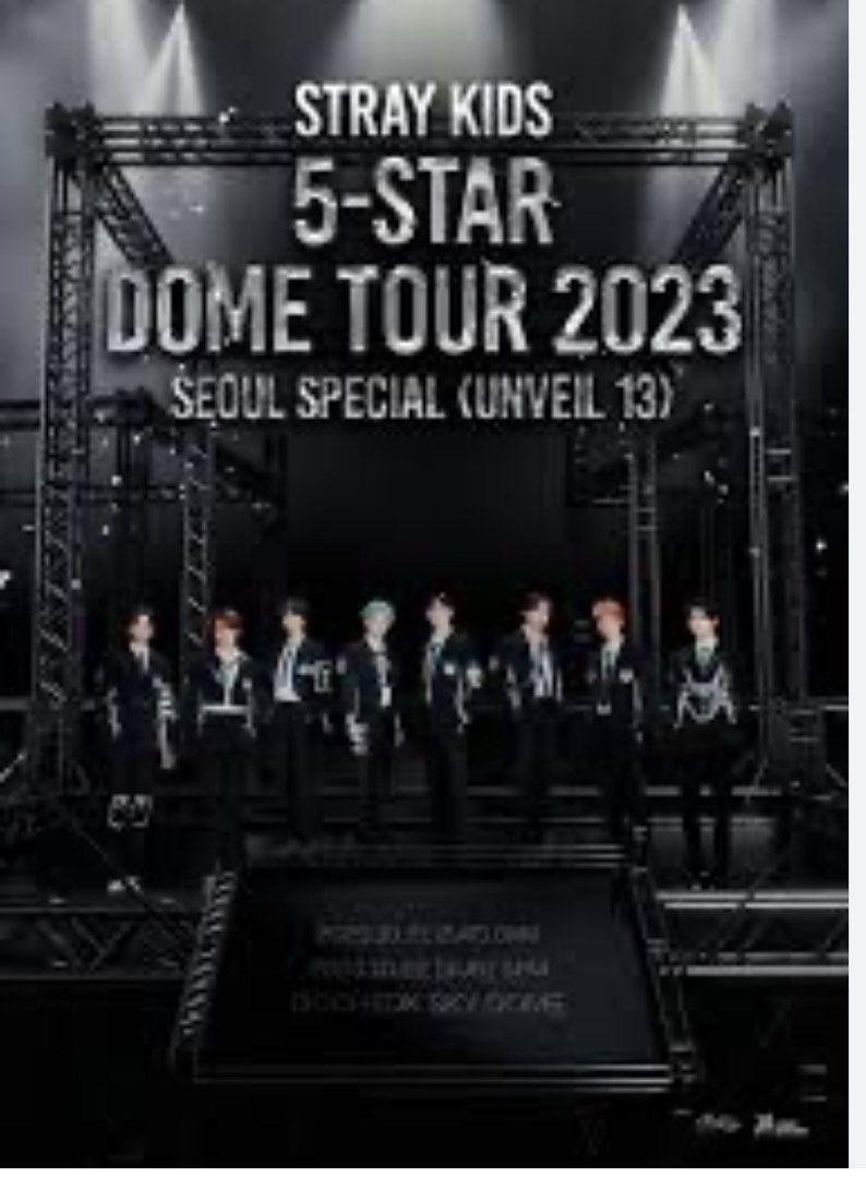 Stray kids 5-STAR dome tour - 韓國演唱會周邊, 興趣及遊戲, 收藏品及