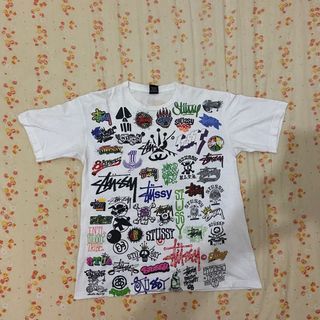 Vintage Stussy Multi-logo 00's T-shirt – ATTASTORES