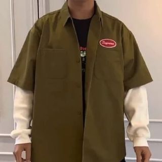 Supreme raglan long sleeve hr giger FW 23 New York week 8, Men's