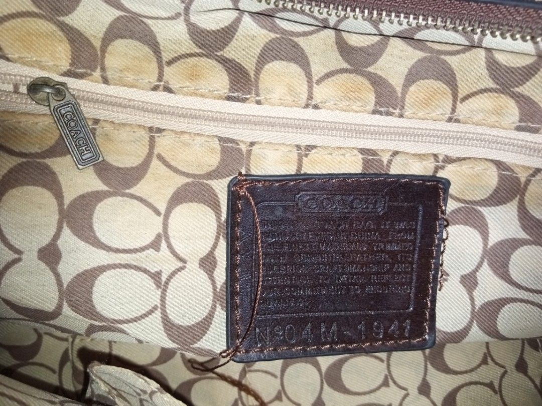 How to tell if a coach purse is authentic outlet