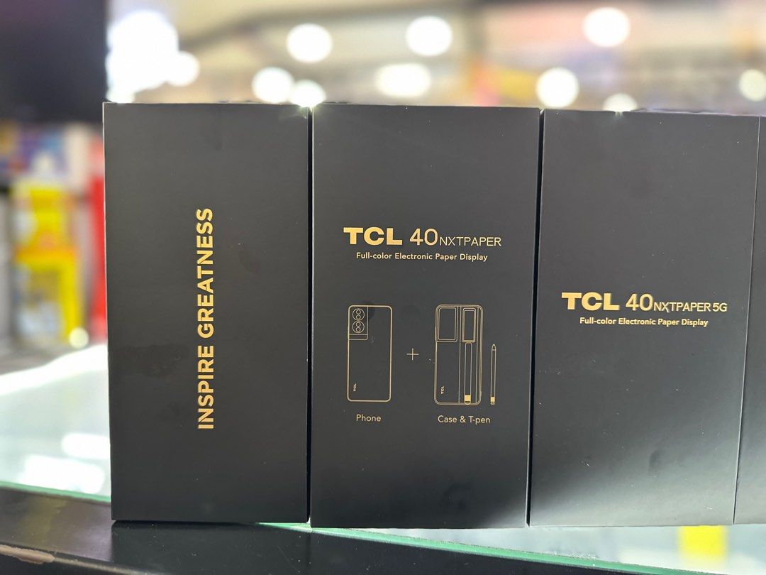 TCL 40 NXTPAPER 4G/5G BRAND NEW IN BOX (1 Year Tcl Malaysia