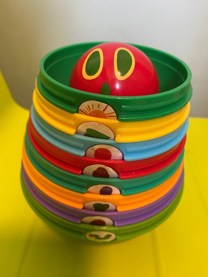 The very hungry caterpillar stacking cups sale