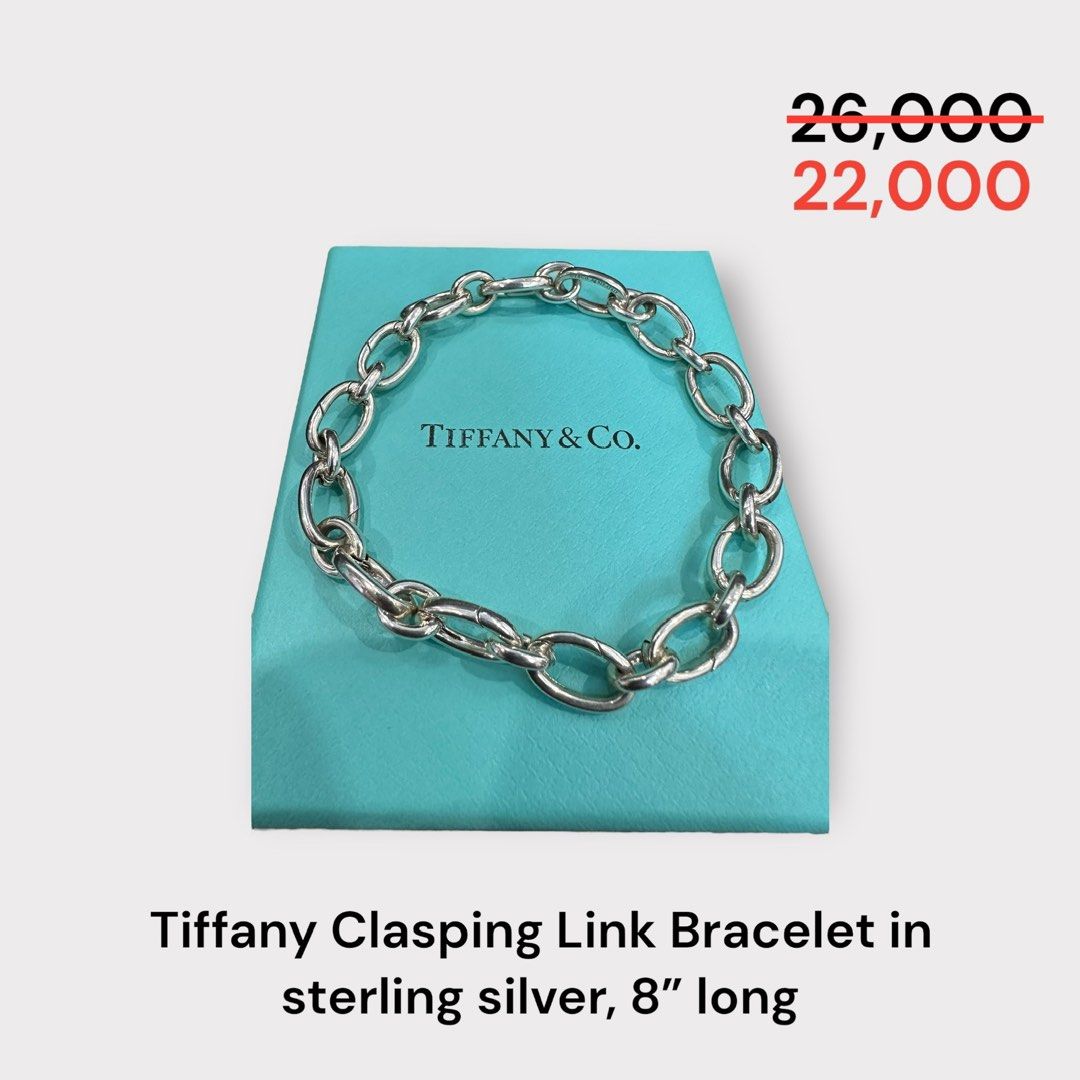 Tiffany on sale clasping link