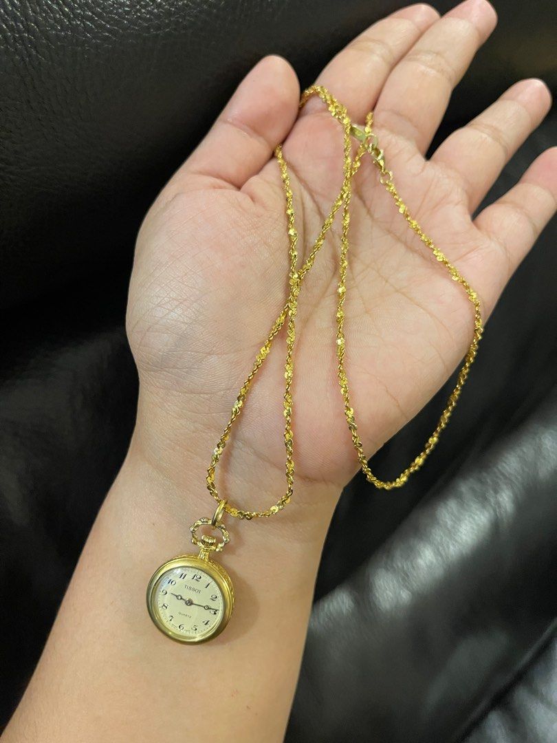 Tissot pendant deals watch