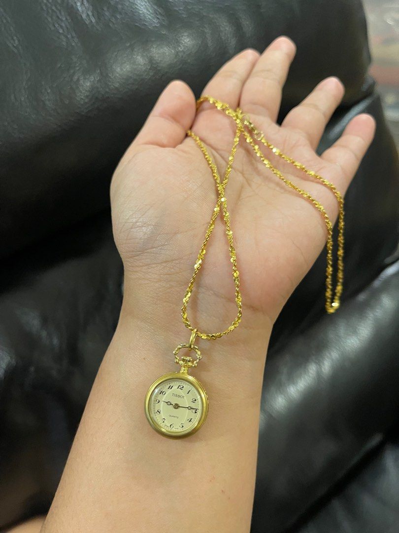 Tissot discount necklace watch